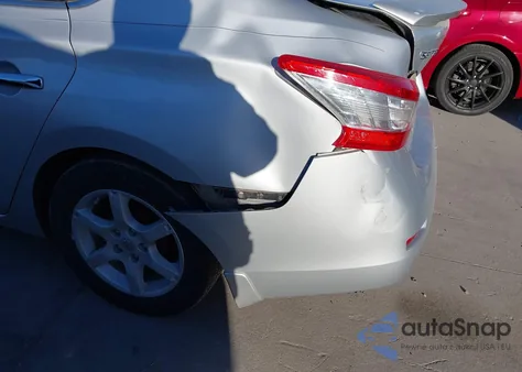 2013 Nissan Sentra Sv z USA, uszkodzony, nr VIN 1N4AB7AP5DN907862